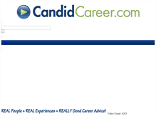 Tablet Screenshot of candidcareer.com